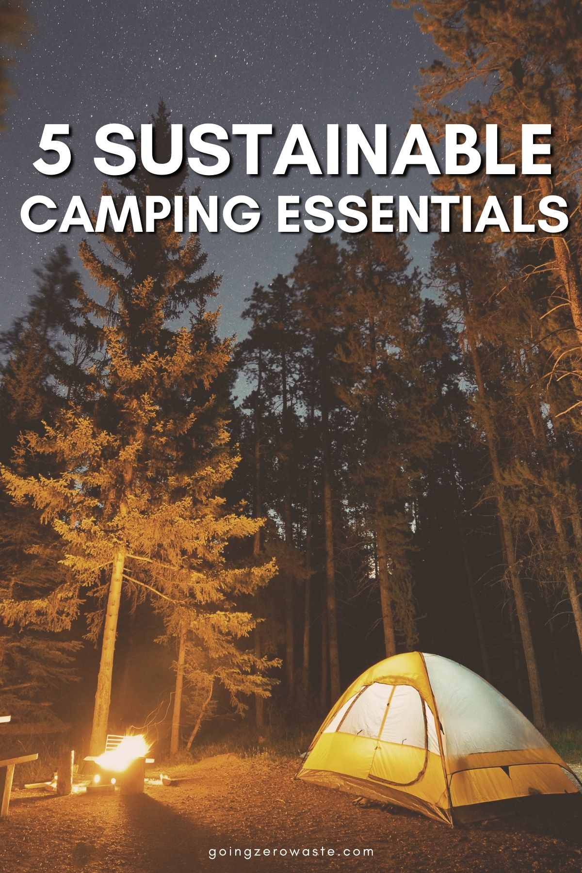 5 Sustainable Tenting Necessities For Your Subsequent Hike