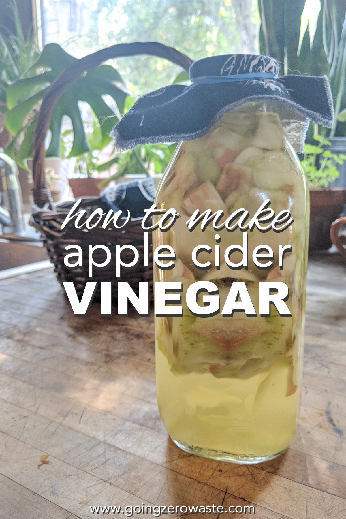 Make Apple Cider Vinegar from Scraps